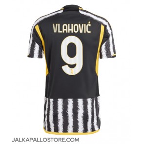 Juventus Dusan Vlahovic #9 Kotipaita 2023-24 Lyhythihainen